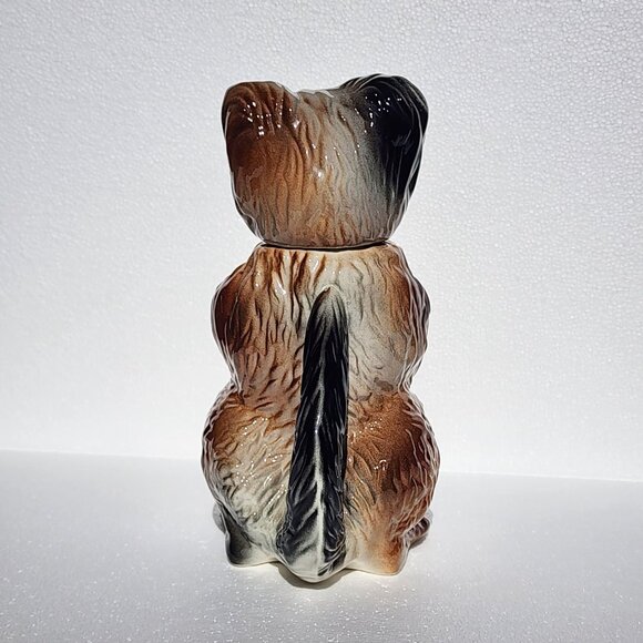 Rare-Vtg 1987--Paul Cardew-South West Ceramics-Terrier Dog with Newspaper Teapot - Picture 3 of 16